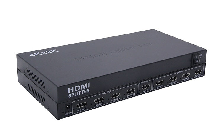 HDMI Splitter 4K X 2K 3D Video HDMI 1X2 1X4 Amplifier Display For HDTV DVD PS3 Cameras