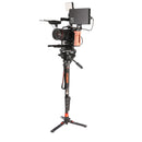 Coman DK327A 10kg Professional Aluminum Video Monopod with Fluid Head