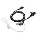 Retevis 2 Pin PTT MIC Covert Acoustic Tube In-ear Earpiece Headset