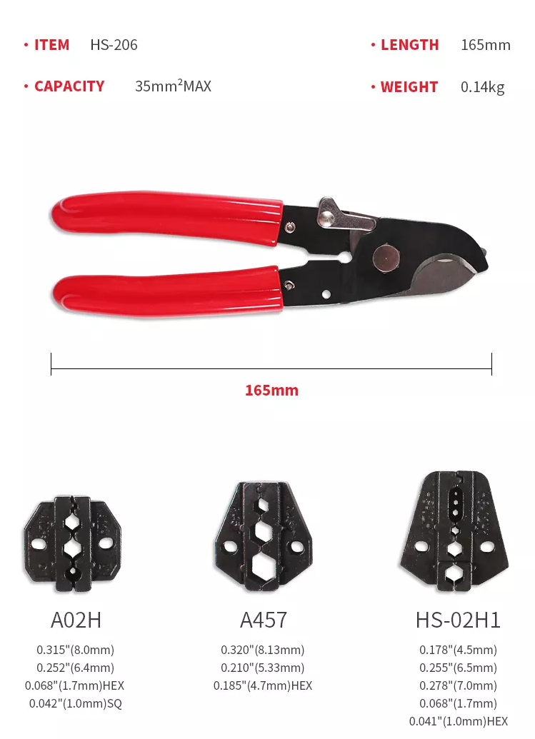 SDI Crimping tool set with cutter and case