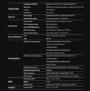 AVMATRIX VS0601U Mini 6-Channel SDI/HDMI Multi-format Streaming Switcher