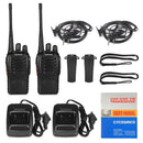 Baofeng BF-888S [2 Pack] 5W UHF Radio Walkie