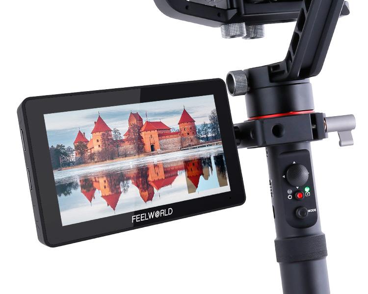 FeelWorld F6 Plus 5.5" 4K HDMI In and Out Monitor